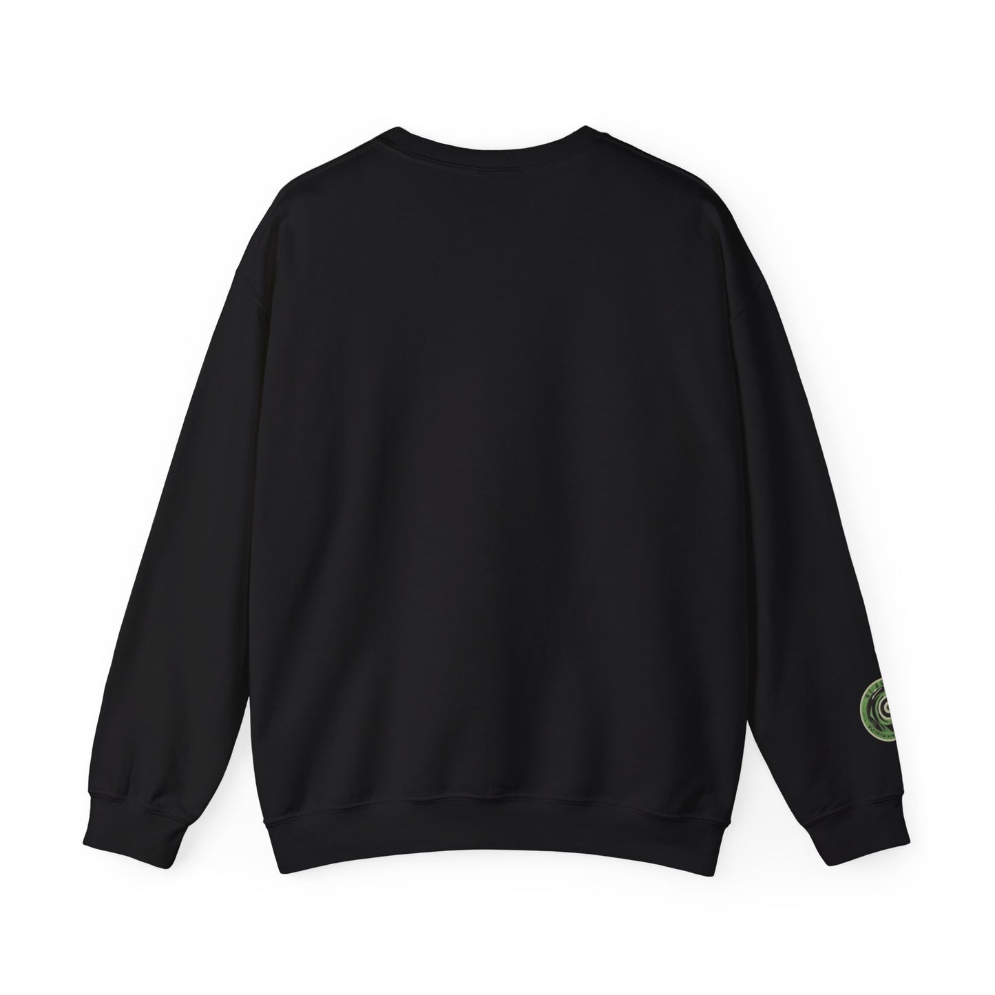 Green Enkd Society Heavy Metal Sweatshirt, Unisex Crewneck Sweatshirt, Graphic Pullover, Cozy Layer, Streetwear Fashion, Gift for Gamers