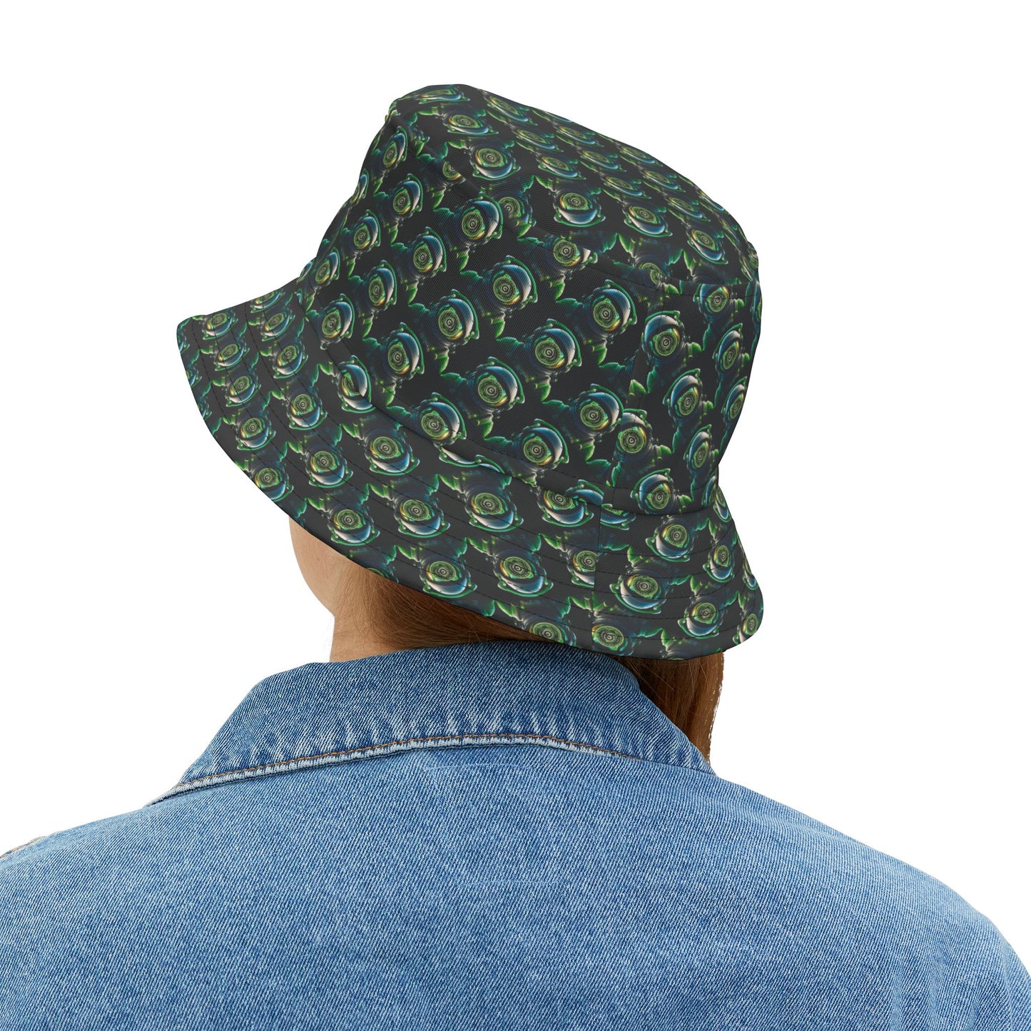 Spacely Sprockets Bucket Hat, Bohemian Summer Accessory, Beach Hat, Outdoor Sun Protection, Festival Headwear, Gift for Hat Lovers