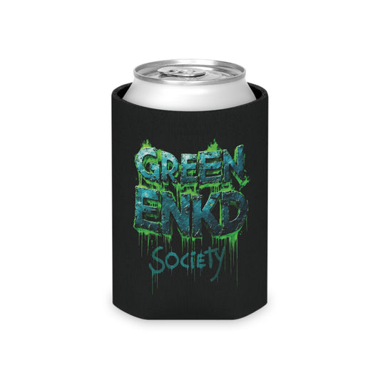 Green Enkd Society Can Cooler