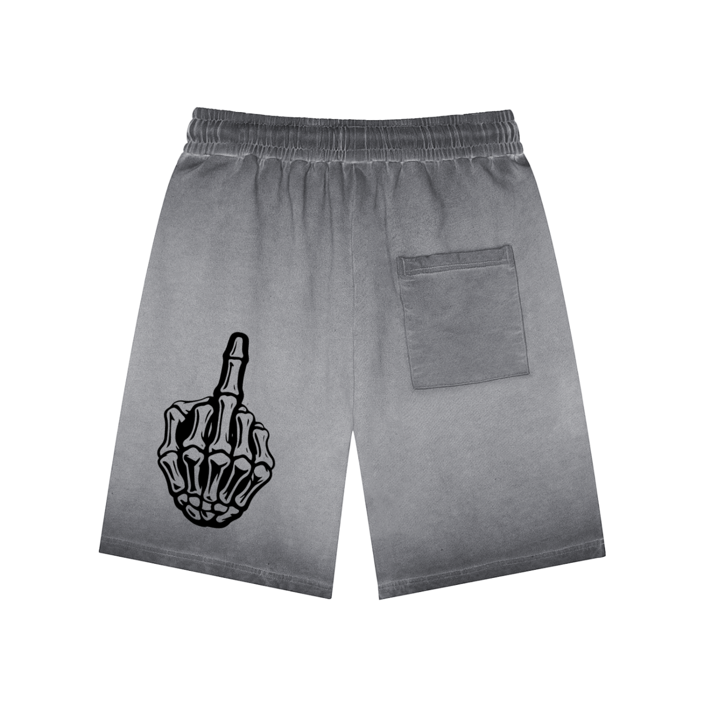 Green Enkd Society Reverse Dyed Sweatshorts