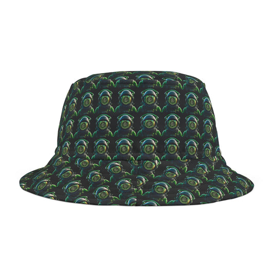 Spacely Sprockets Bucket Hat, Bohemian Summer Accessory, Beach Hat, Outdoor Sun Protection, Festival Headwear, Gift for Hat Lovers