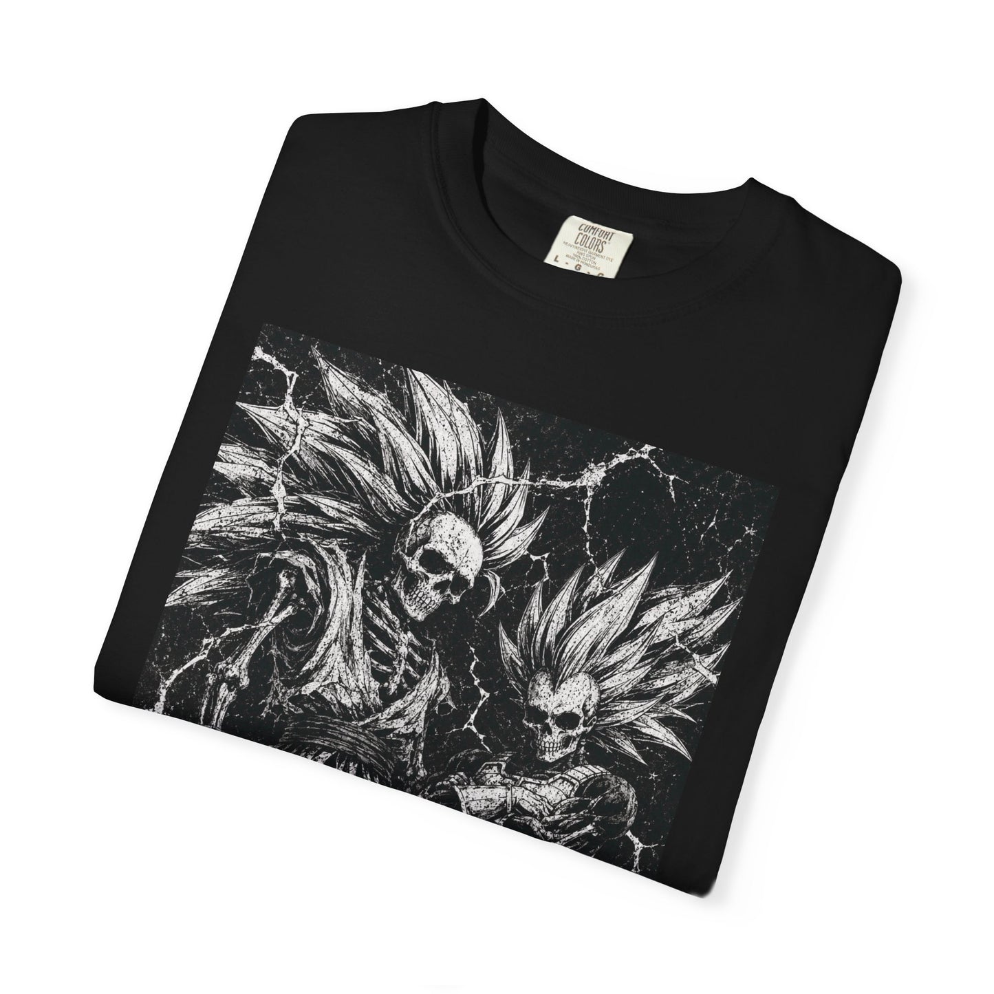 Skull Z Graphic T-Shirt — 'Greenenkd Society' Back Print