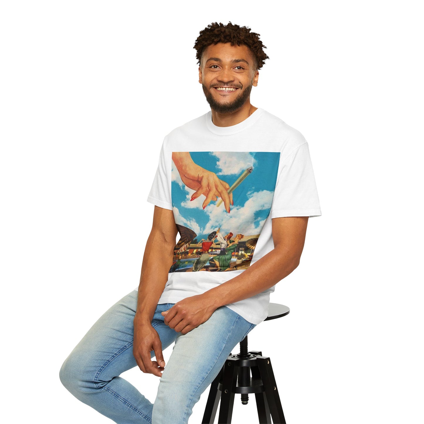 GOD'S PLAN T-Shirt, Vintage Style Tee, Casual Art Shirt, Unique Gift for Art Lovers, Music Festival Outfit