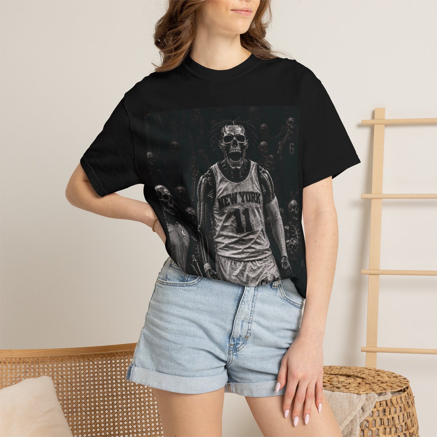 The Brunson Tee- Green Enkd Society Skull