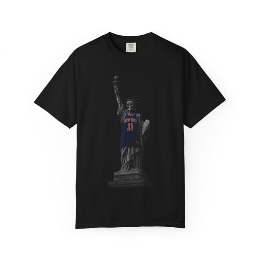 Knicks Brunson Statue of Liberty T-Shirt