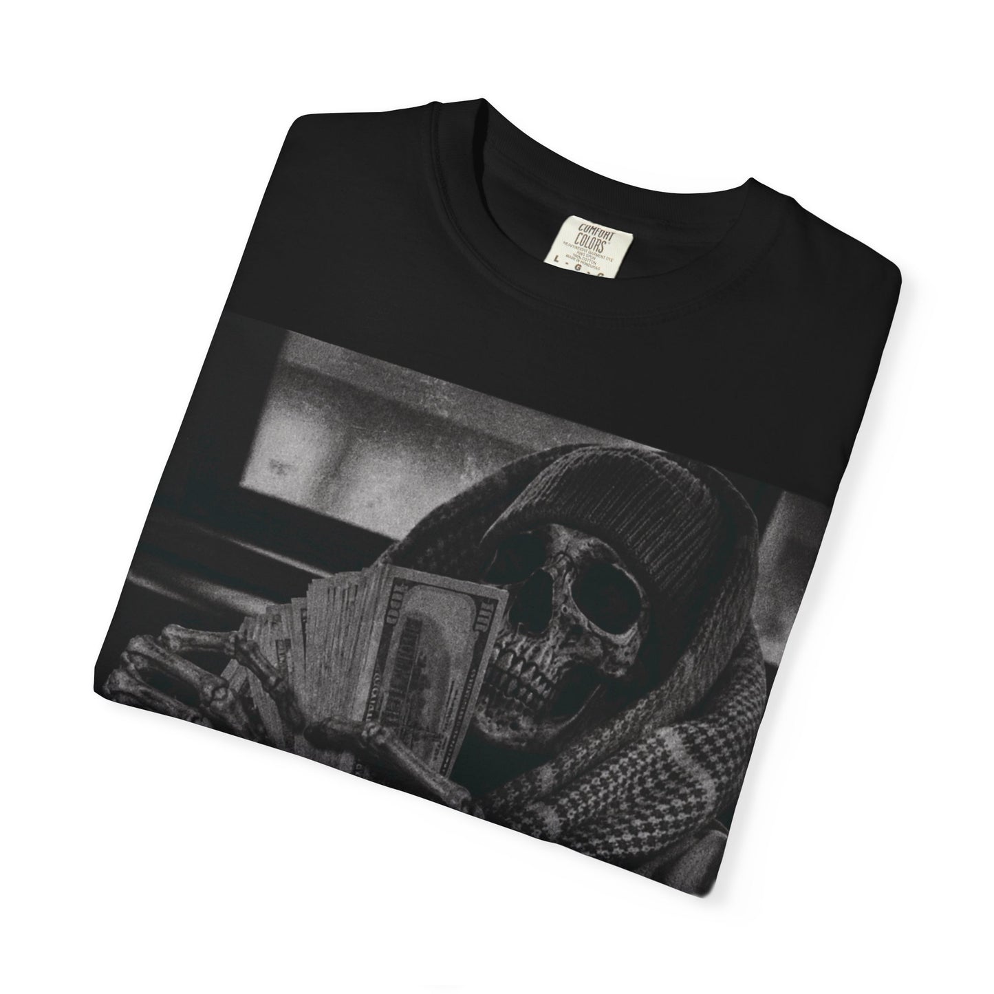 Count it up Skull Graphic T‑Shirt — "Green Enkd Society" Streetwear