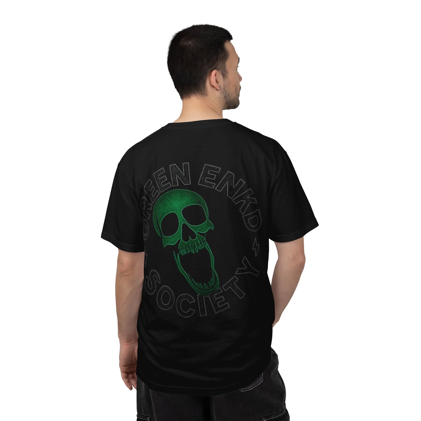 The Greatest Skull T-Shirt — Boxing GREEN ENKD SOCIETY Graphic Tee