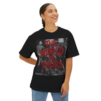 Green Enkd Society "The World Is Yours" Graphic Boxy T-Shirt