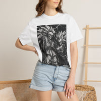 Skull Z Back Print Tee