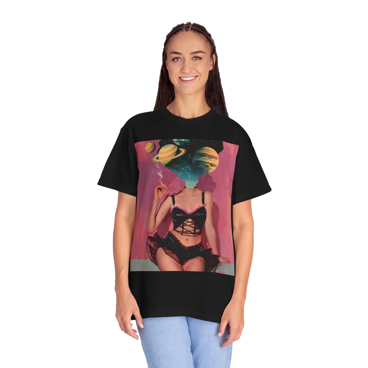 Celestial Dreamer T-Shirt: Unisex Graphic Tee with Cosmic Art, Perfect for Art Lovers, Space Enthusiasts, Gift Ideas, Casual Wear