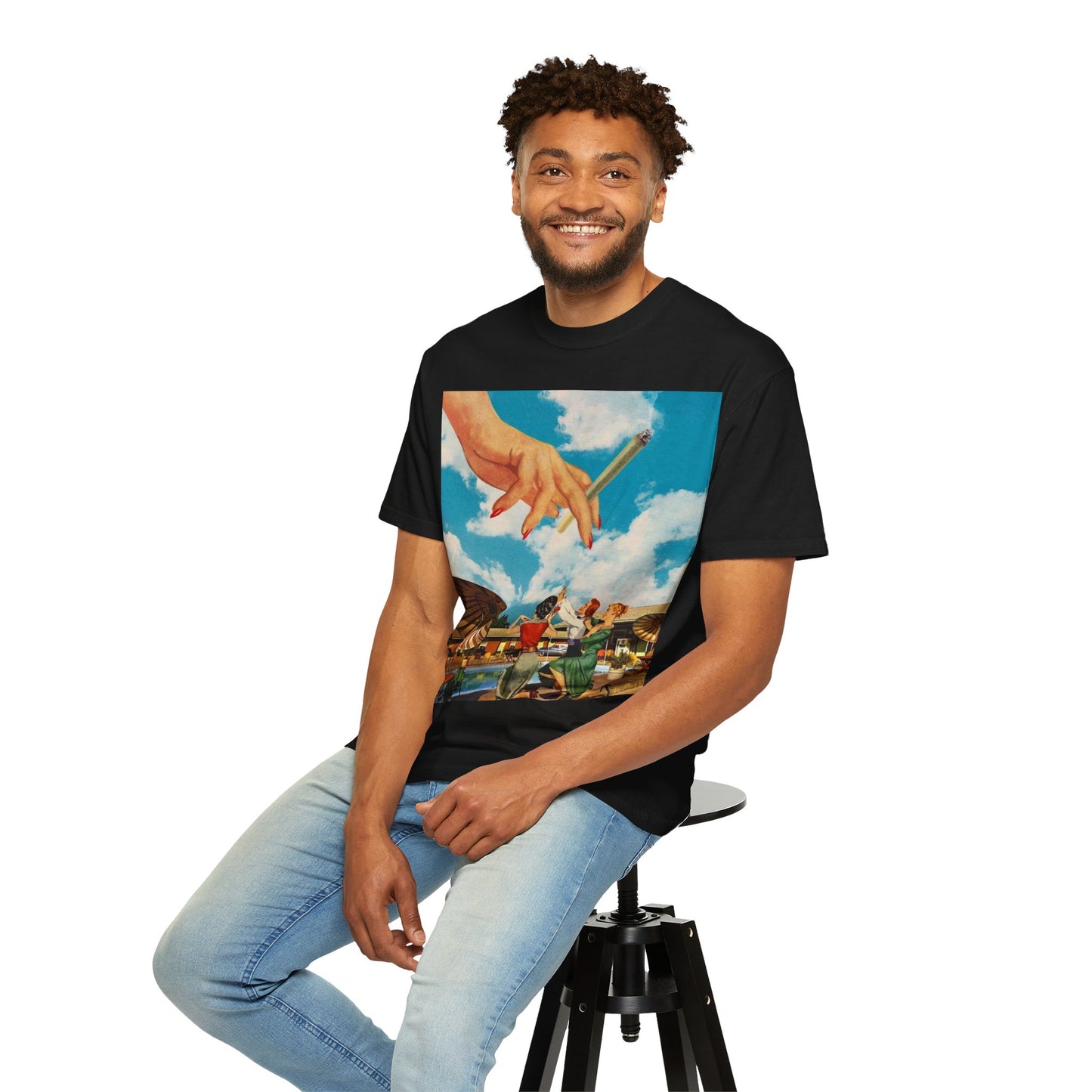 GOD'S PLAN T-Shirt, Vintage Style Tee, Casual Art Shirt, Unique Gift for Art Lovers, Music Festival Outfit