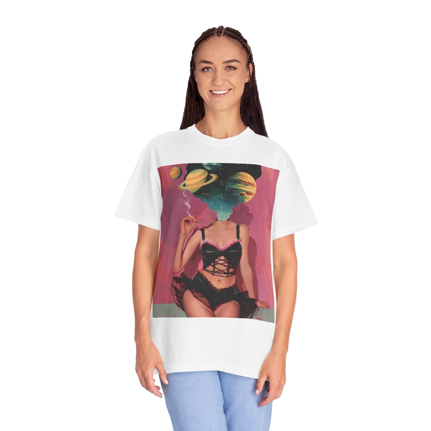 Celestial Dreamer T-Shirt: Unisex Graphic Tee with Cosmic Art, Perfect for Art Lovers, Space Enthusiasts, Gift Ideas, Casual Wear