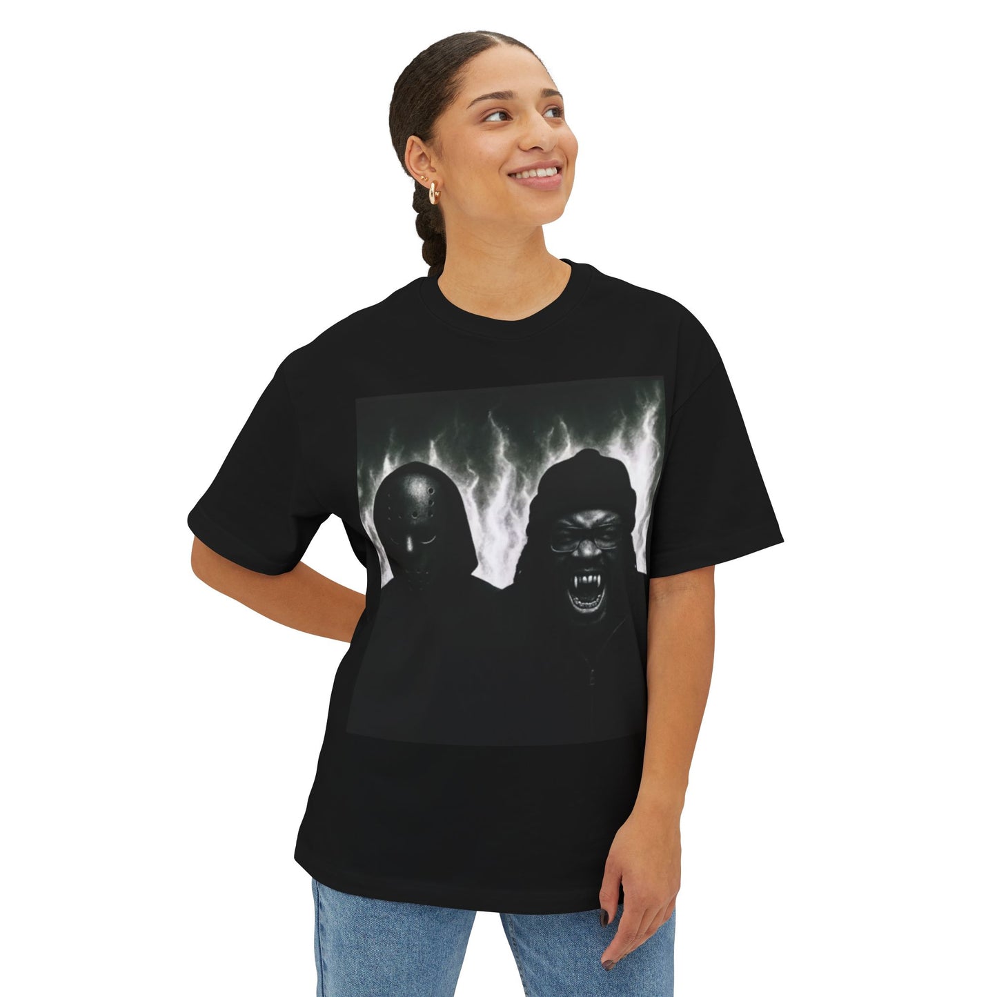 THE GANG Oversized Boxy Tee — Graphic Group Shirt