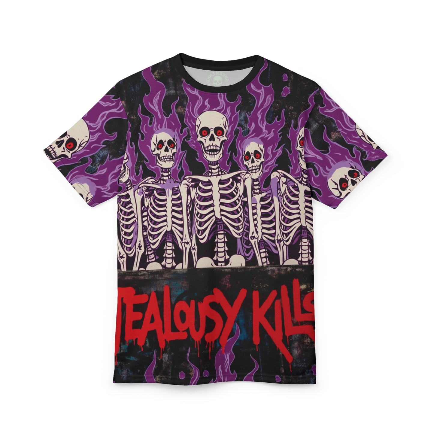 Unisex Tee - Jealousy Kills Purple Punch T-shirt