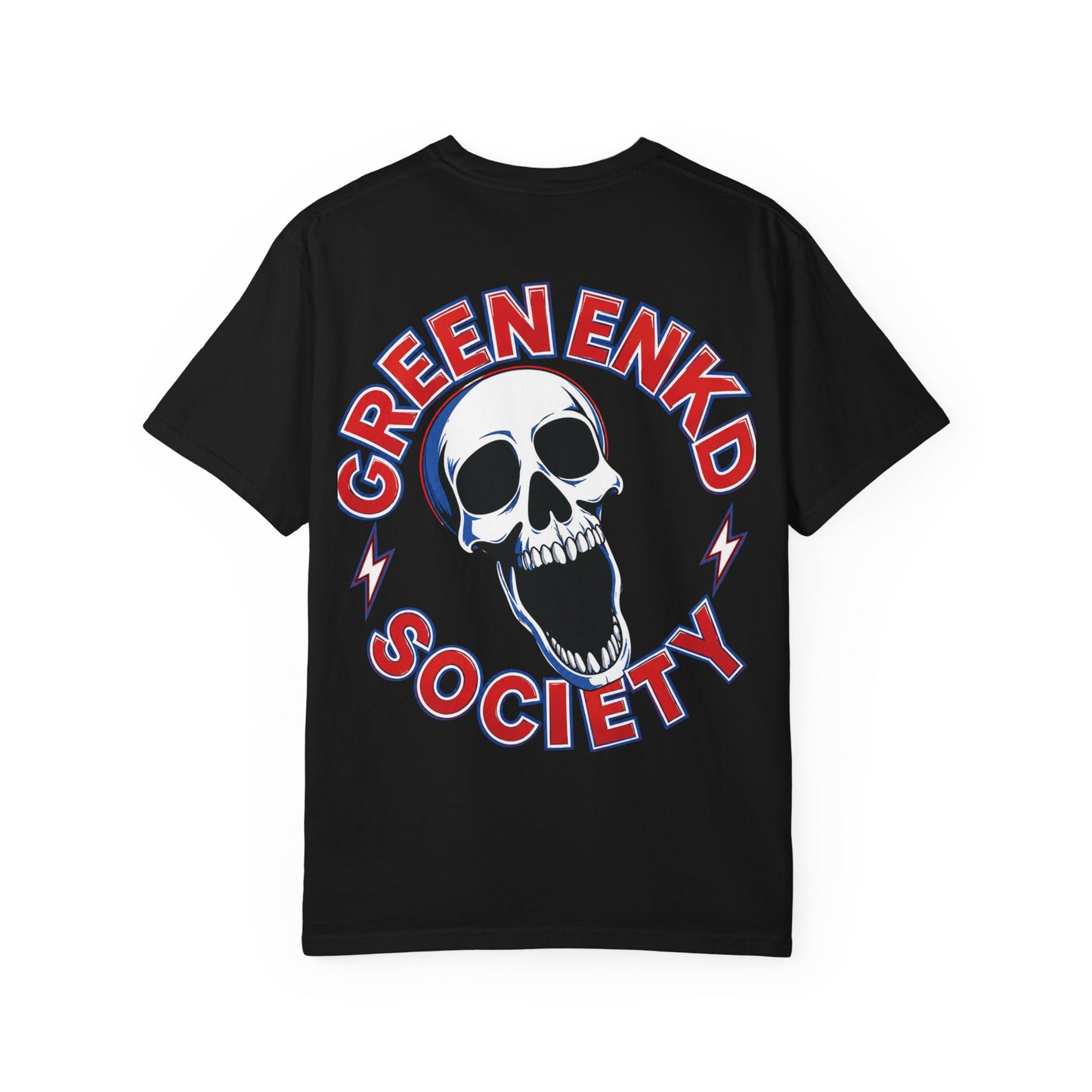 SUPER M’s Skull T-Shirt – GREEN ENKD SOCIETY