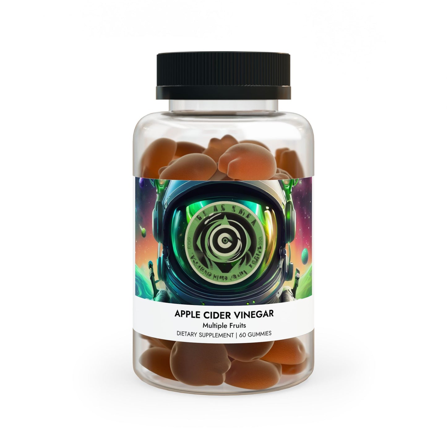 Green Enkd Apple Cider Vinegar Gummies (60 Gummies)