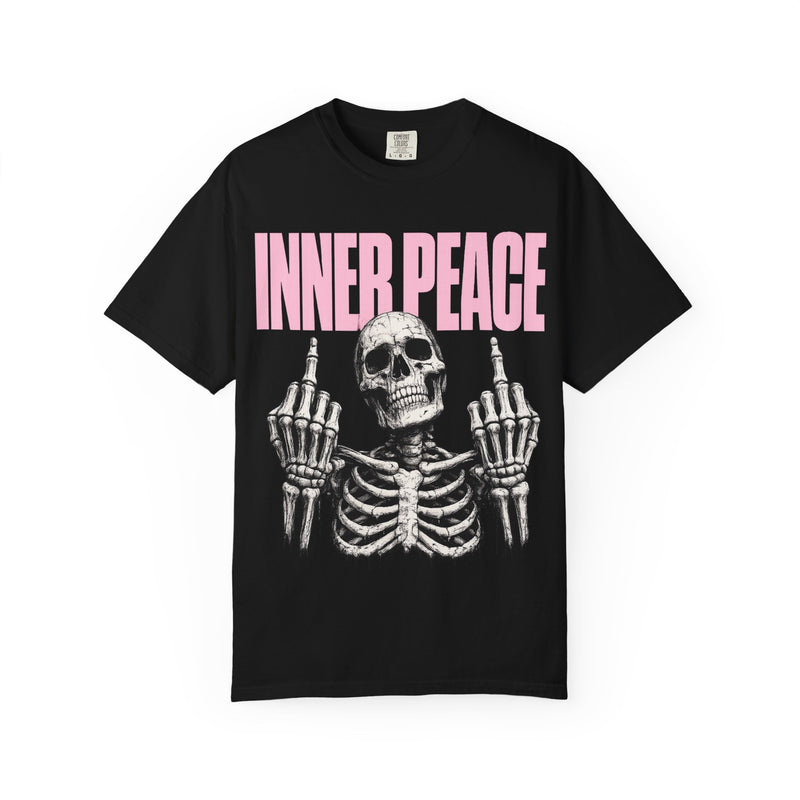 Inner Peace Pink Skull Tee