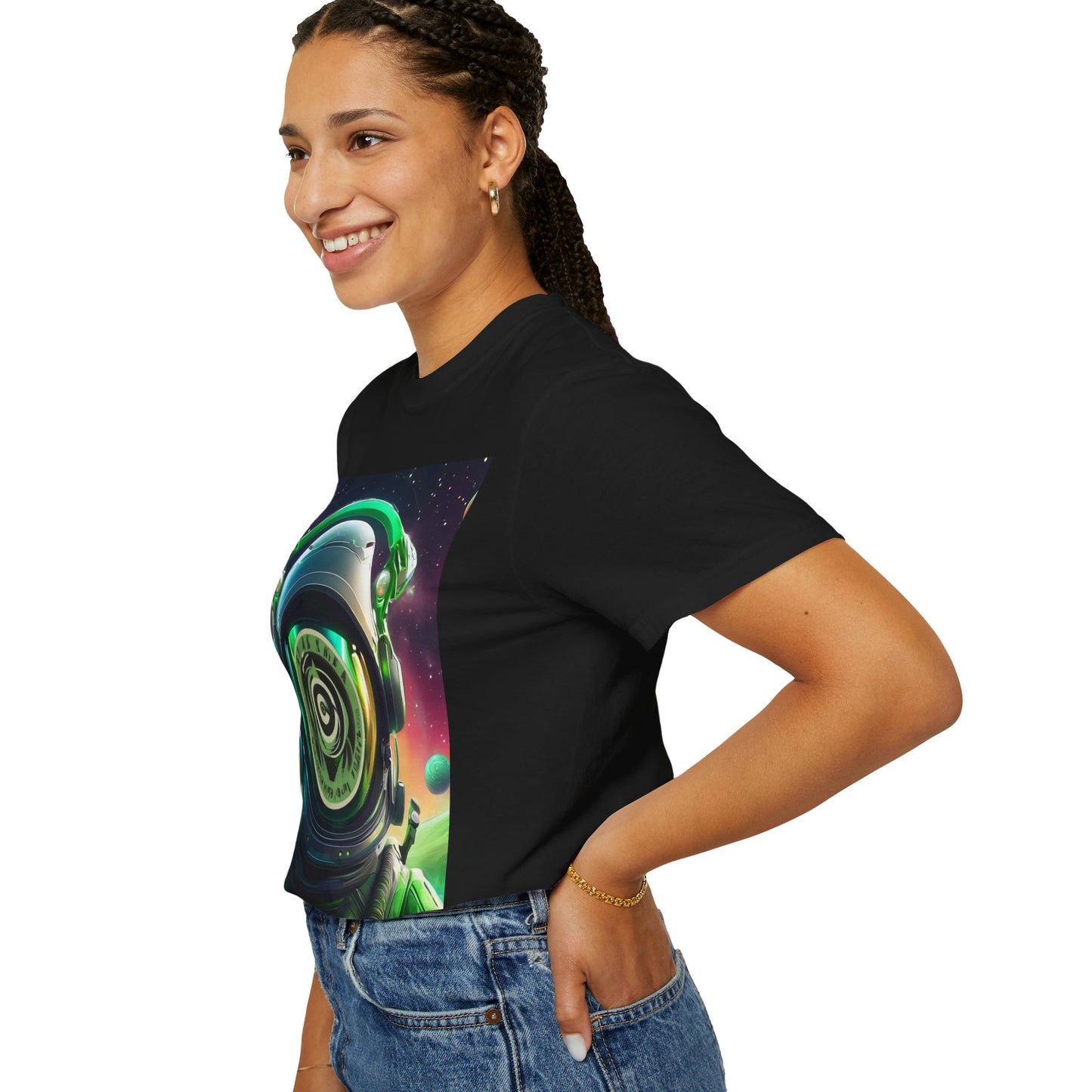 Green Galaxy T-shirt