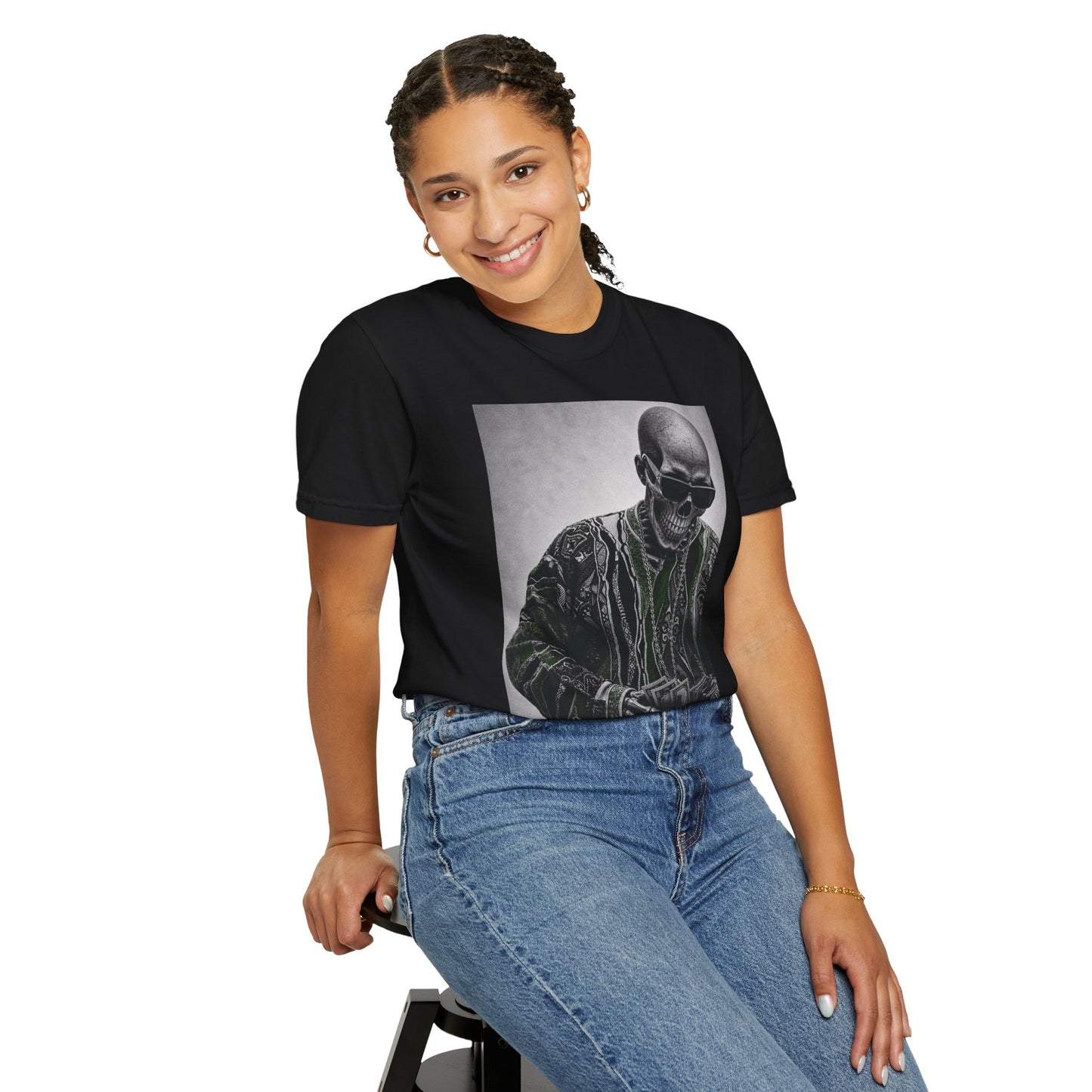 Notorious Skull T-Shirt –Green Enkd Society