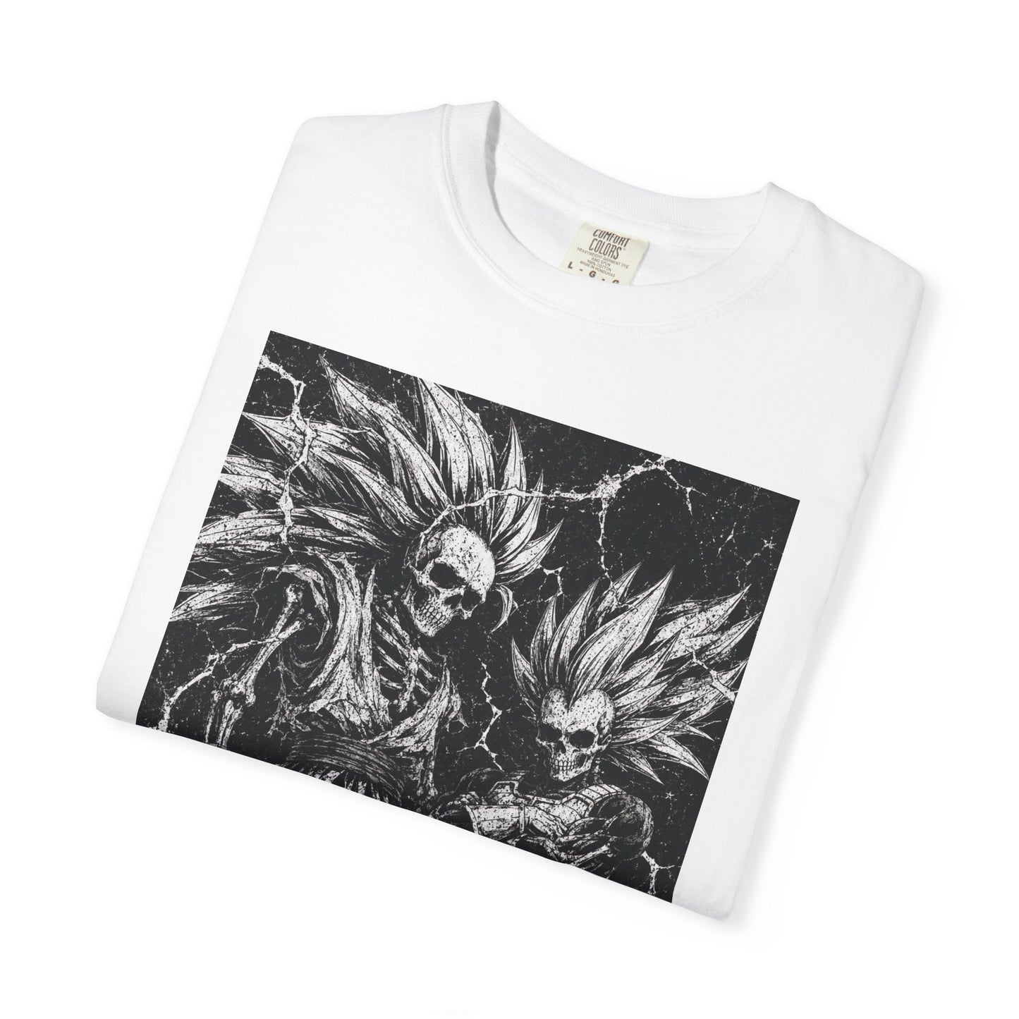 Skull Z Graphic T-Shirt — 'Greenenkd Society' Back Print