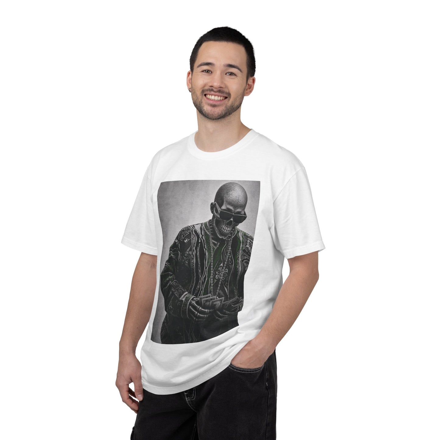 Notorious Skull T-Shirt –Green Enkd Society