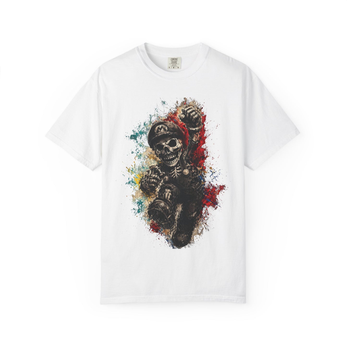 SUPER M’s Skull T-Shirt – GREEN ENKD SOCIETY