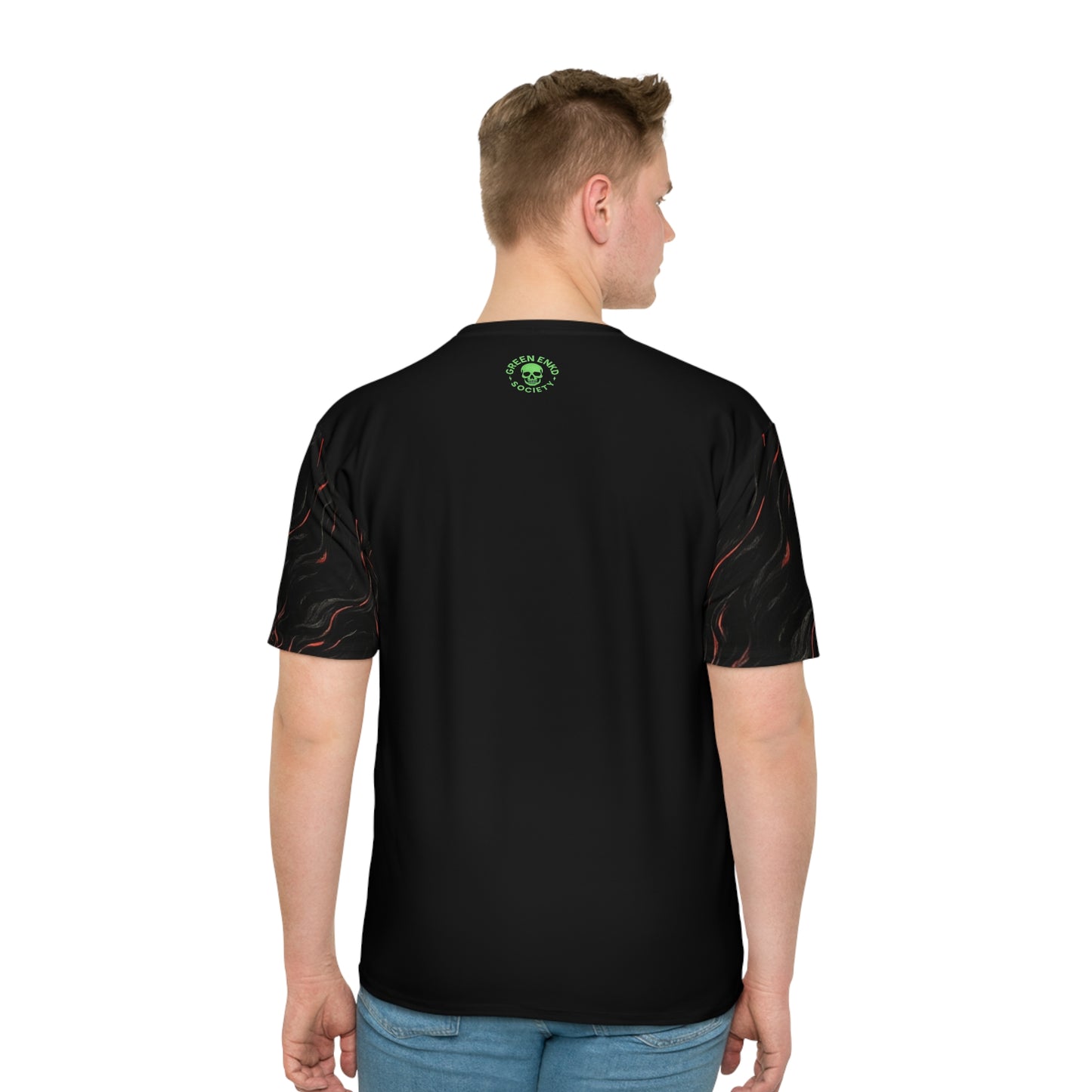 Loose T-shirt Skull's Jealousy Kills AOP Print