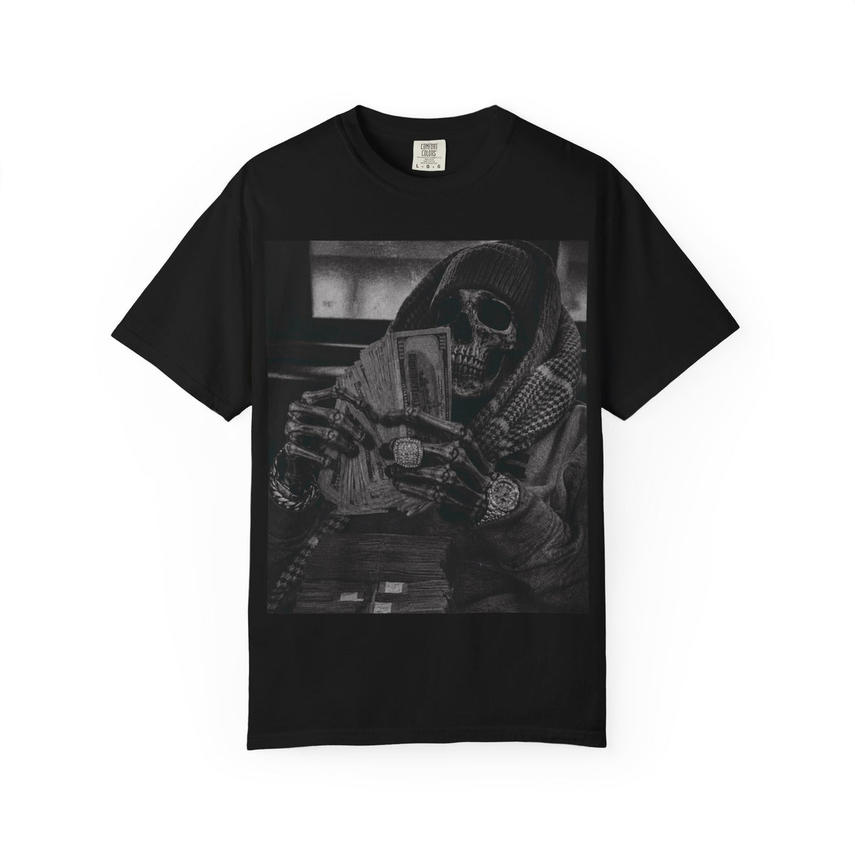 Count It Up Skull Tee
