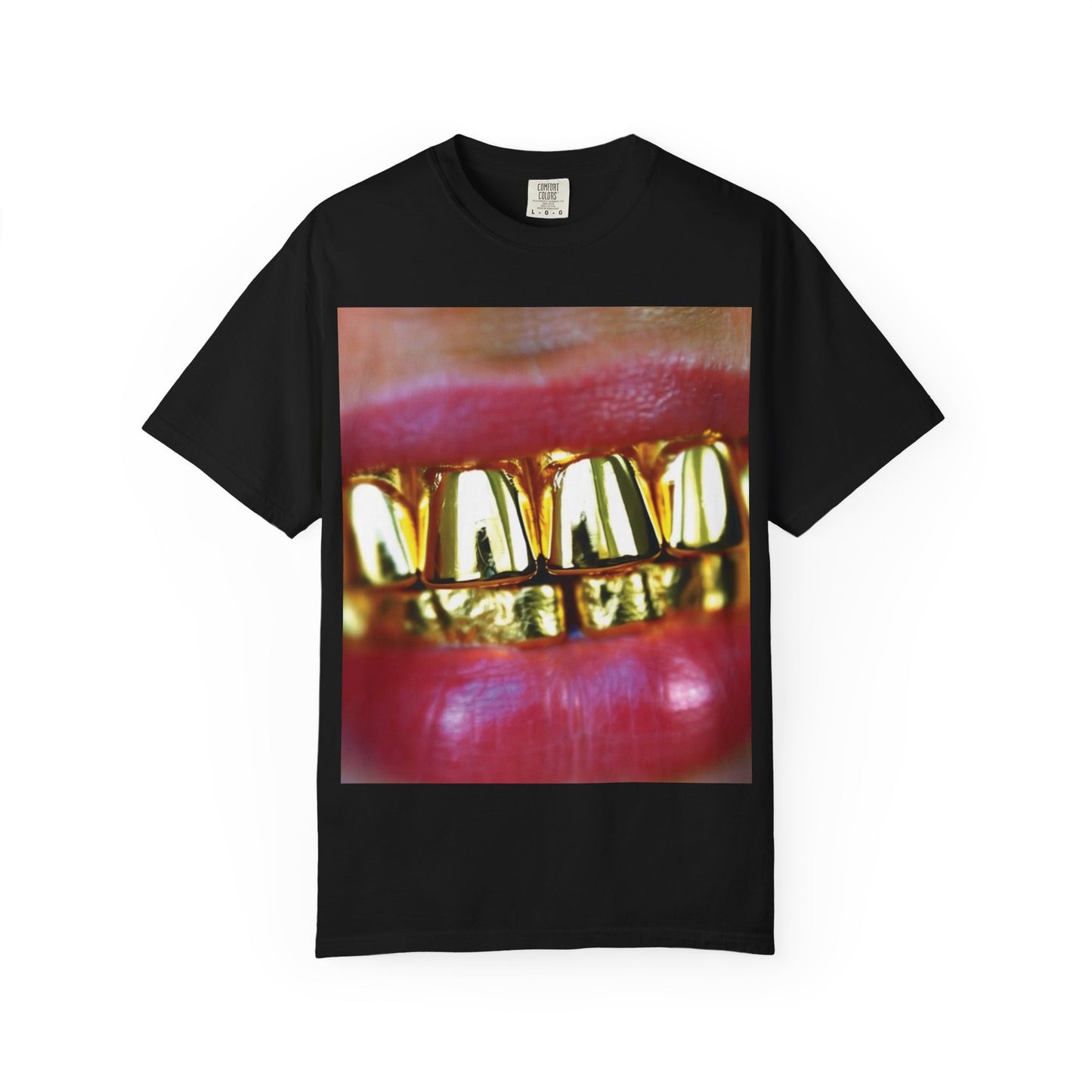 Gold Fronts Graphic Tee, Streetwear T-shirt, Gold Grill Shirt, Urban Fashion Top, Trendy Casual Wear