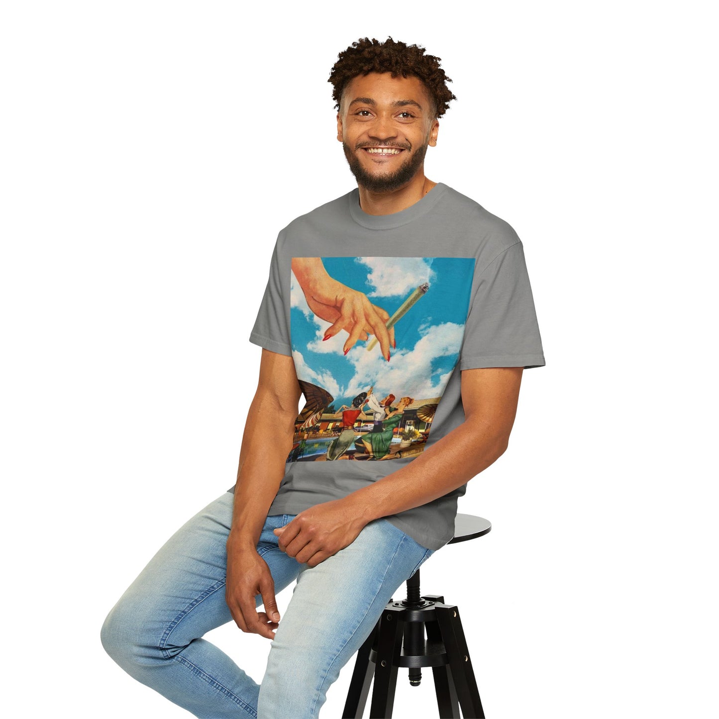 GOD'S PLAN T-Shirt, Vintage Style Tee, Casual Art Shirt, Unique Gift for Art Lovers, Music Festival Outfit