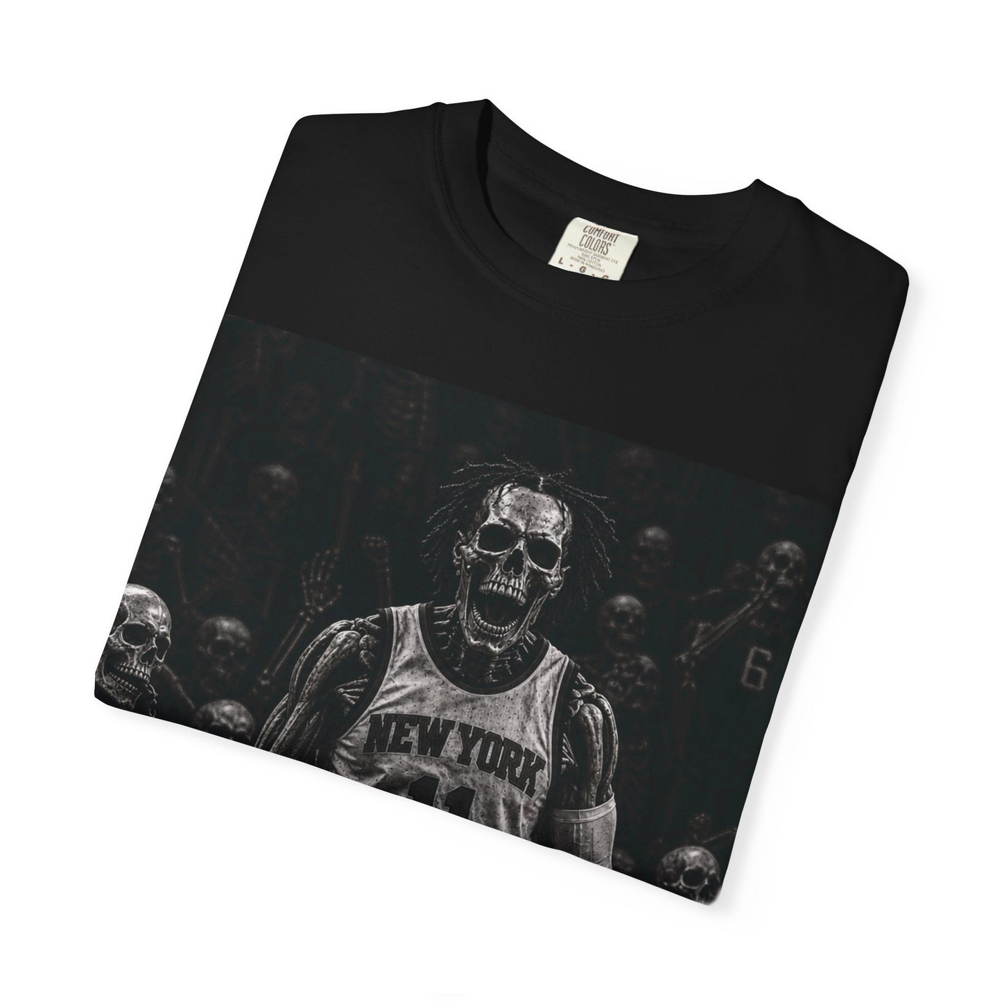 The Brunson Tee- Green Enkd Society Skull