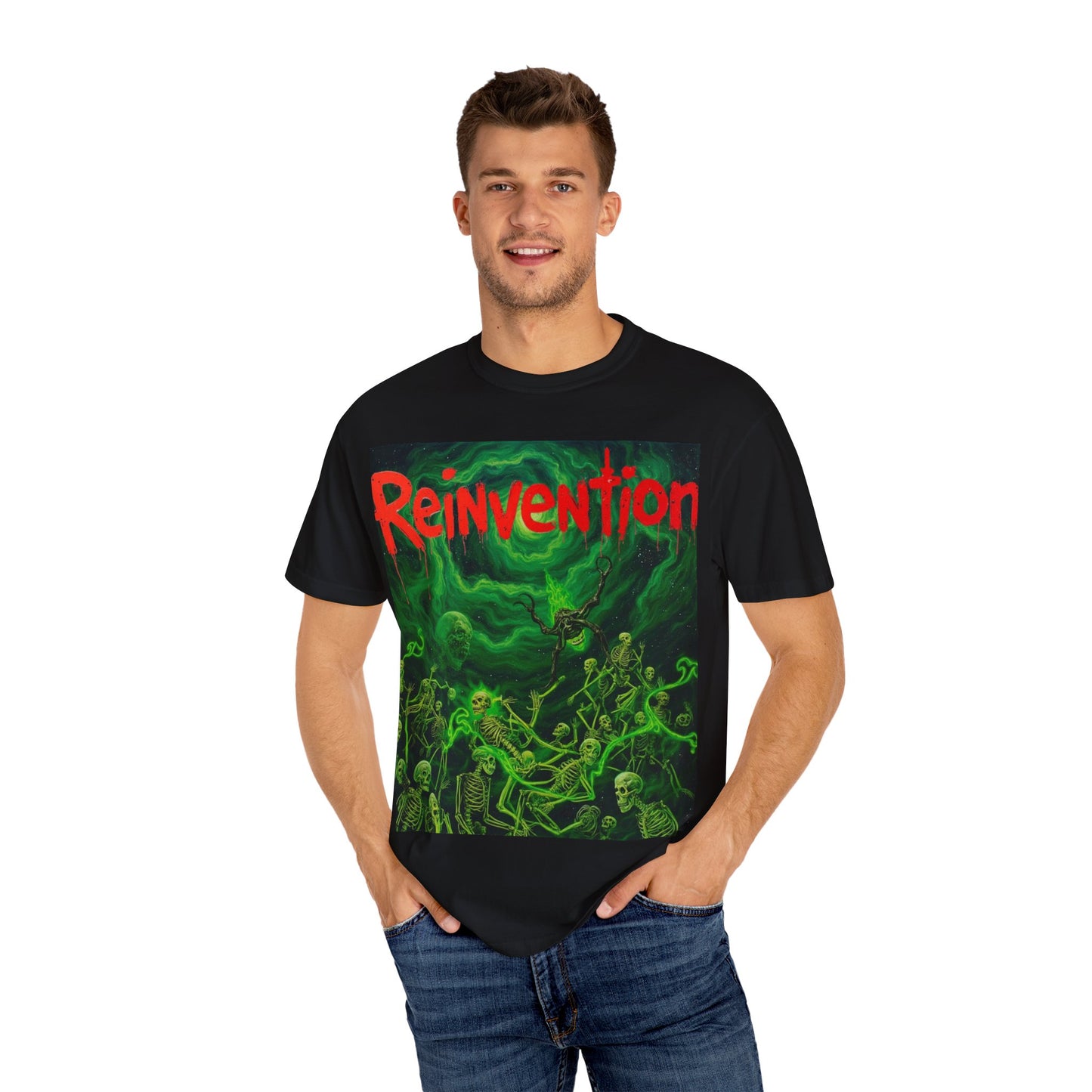 He’ll reinvent Unisex Garment-Dyed T-Shirt, Graphic Tee, Halloween Costume, Music Festival Wear, Unique Gift, Casual Outfit