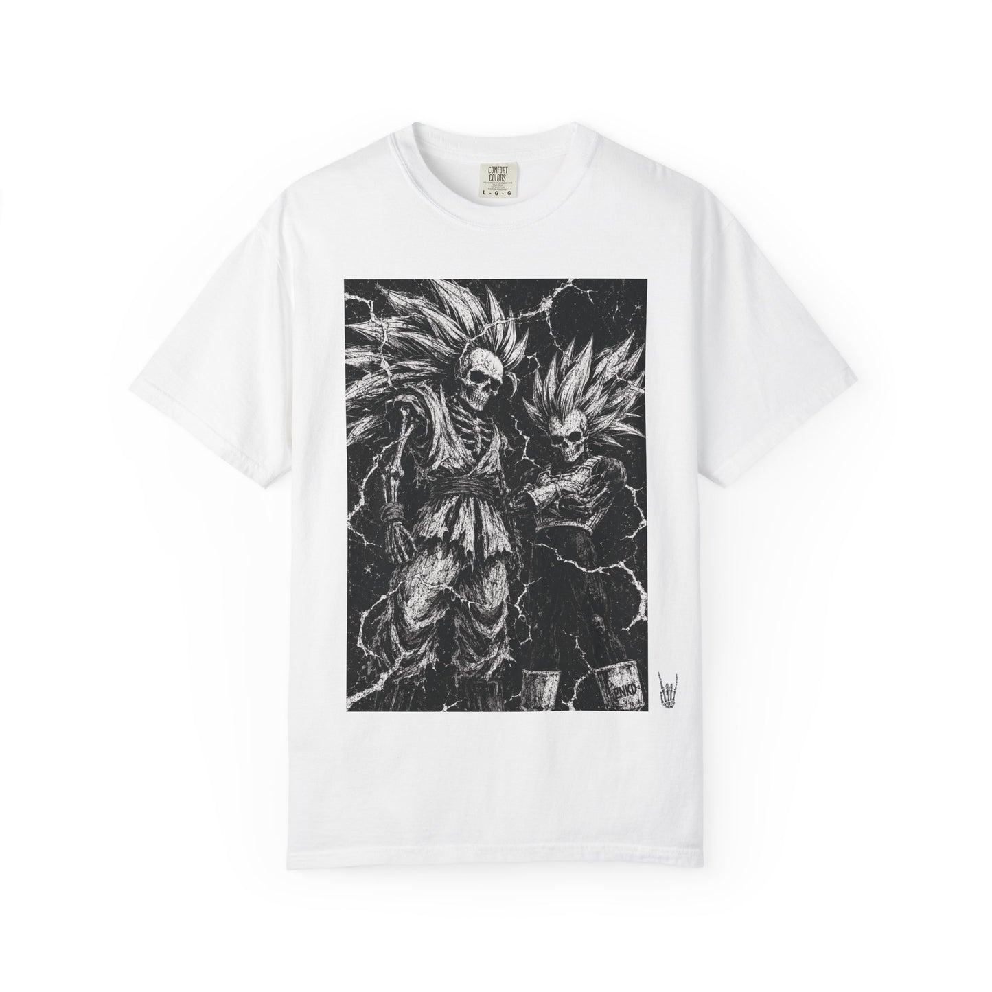 Skull Z Graphic T-Shirt — 'Greenenkd Society' Back Print