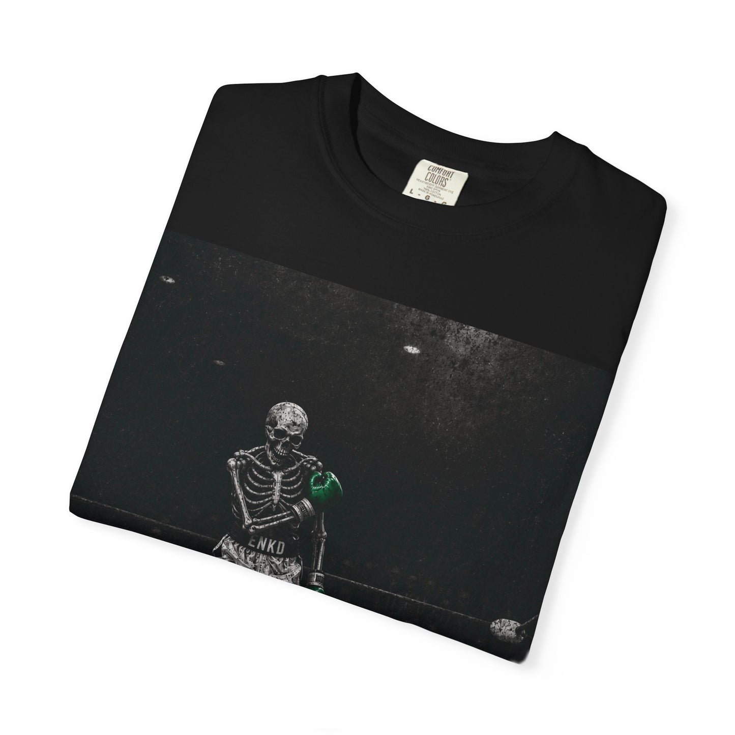 The Greatest Skull T-Shirt — Boxing GREEN ENKD SOCIETY Graphic Tee