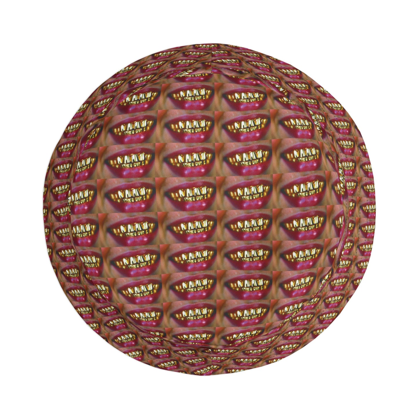 Golden teeth Bucket Hat, Trendy Summer Accessory, Unique Gift for Beach Lovers, Festival Fashion, Eye-Catching Outfit