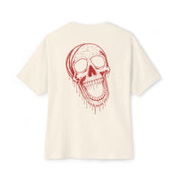 Graphic Tee — "Jealousy Kills" Horror Skull Oversized Boxy T‑Shirt
