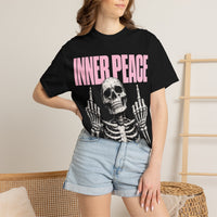 Inner Peace Pink Skull Tee