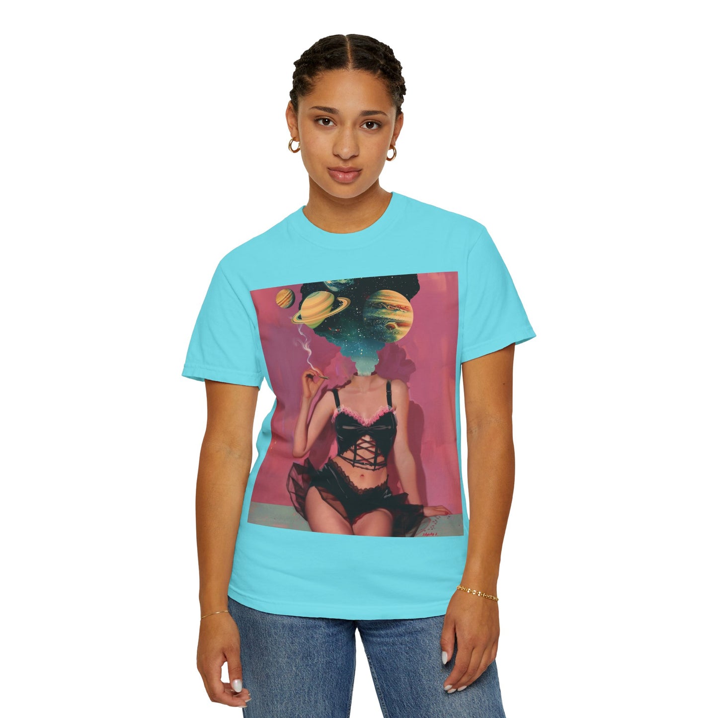 Celestial Dreamer T-Shirt: Unisex Graphic Tee with Cosmic Art, Perfect for Art Lovers, Space Enthusiasts, Gift Ideas, Casual Wear