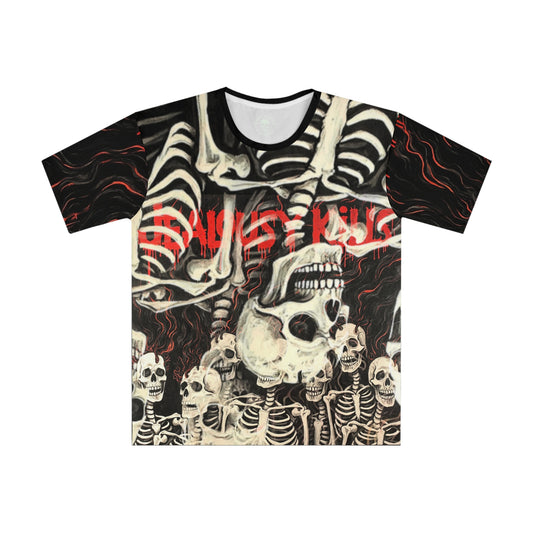 Loose T-shirt Skull's Jealousy Kills AOP Print