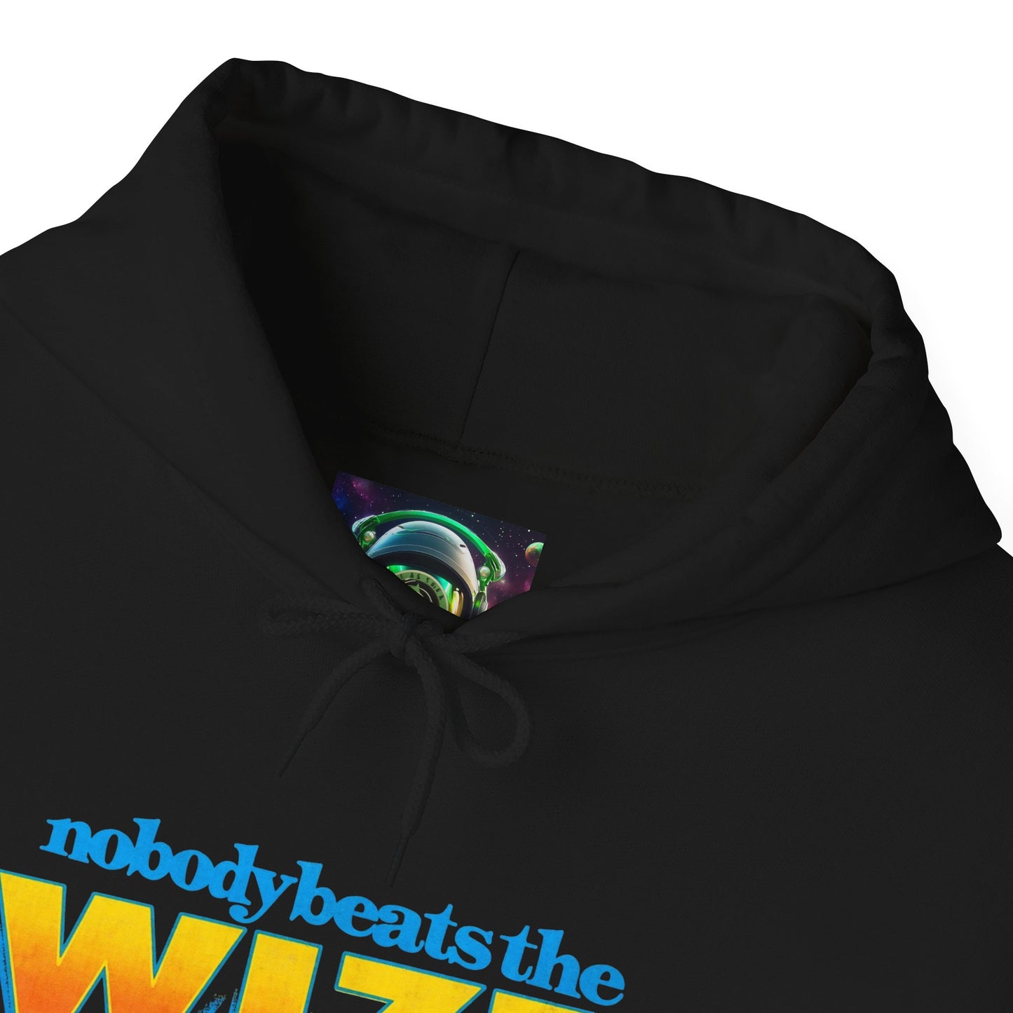 Nobody beats the Wizz II Hoodie, Cool Graphic Sweatshirt, Unisex Casual Wear, Unique Gift for Friends, Halloween Apparel, Retro Style