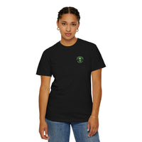 Green Flames Skeleton Tee