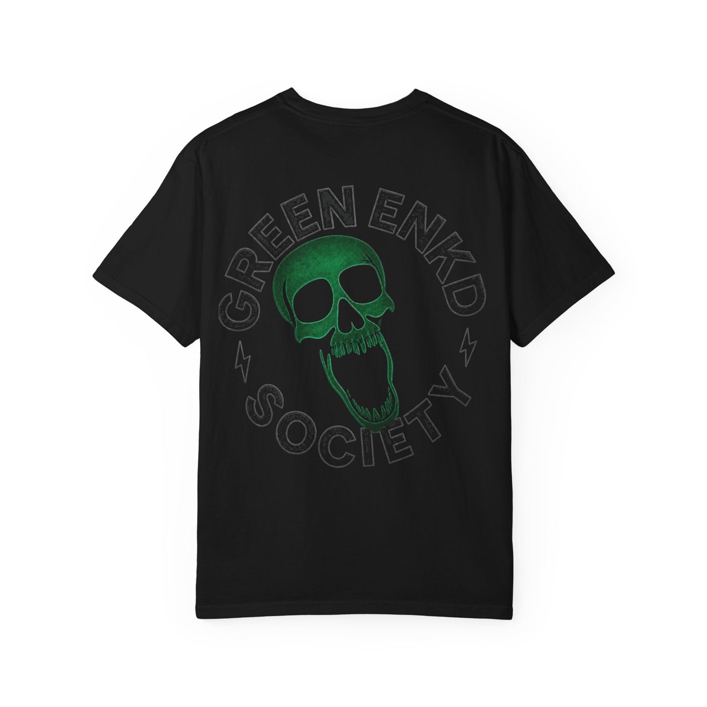The Greatest Skull T-Shirt — Boxing GREEN ENKD SOCIETY Graphic Tee