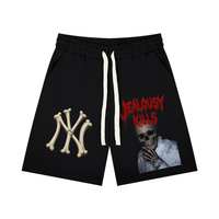 Jealousy Kills Drawstring Shorts