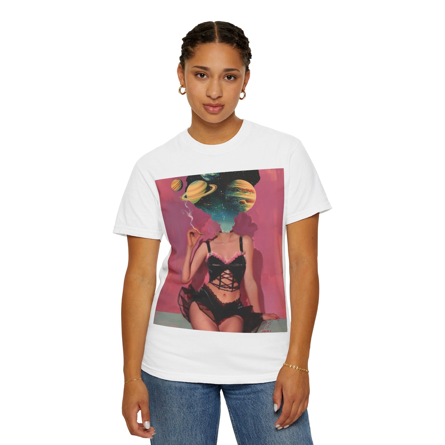 Celestial Dreamer T-Shirt: Unisex Graphic Tee with Cosmic Art, Perfect for Art Lovers, Space Enthusiasts, Gift Ideas, Casual Wear