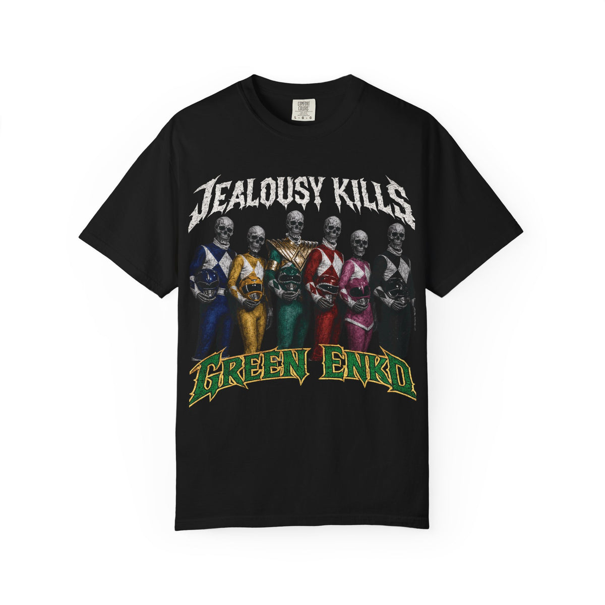 Jealousy Kills Band Skull Tee