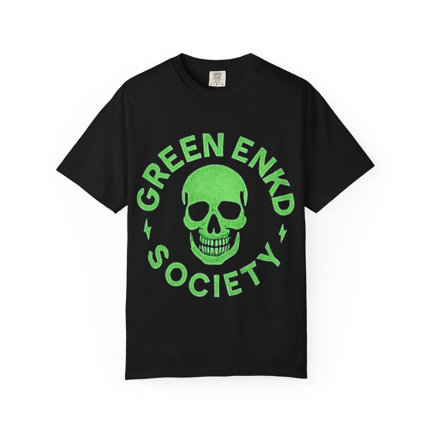 Green Enkd Society Logo Unisex T-Shirt