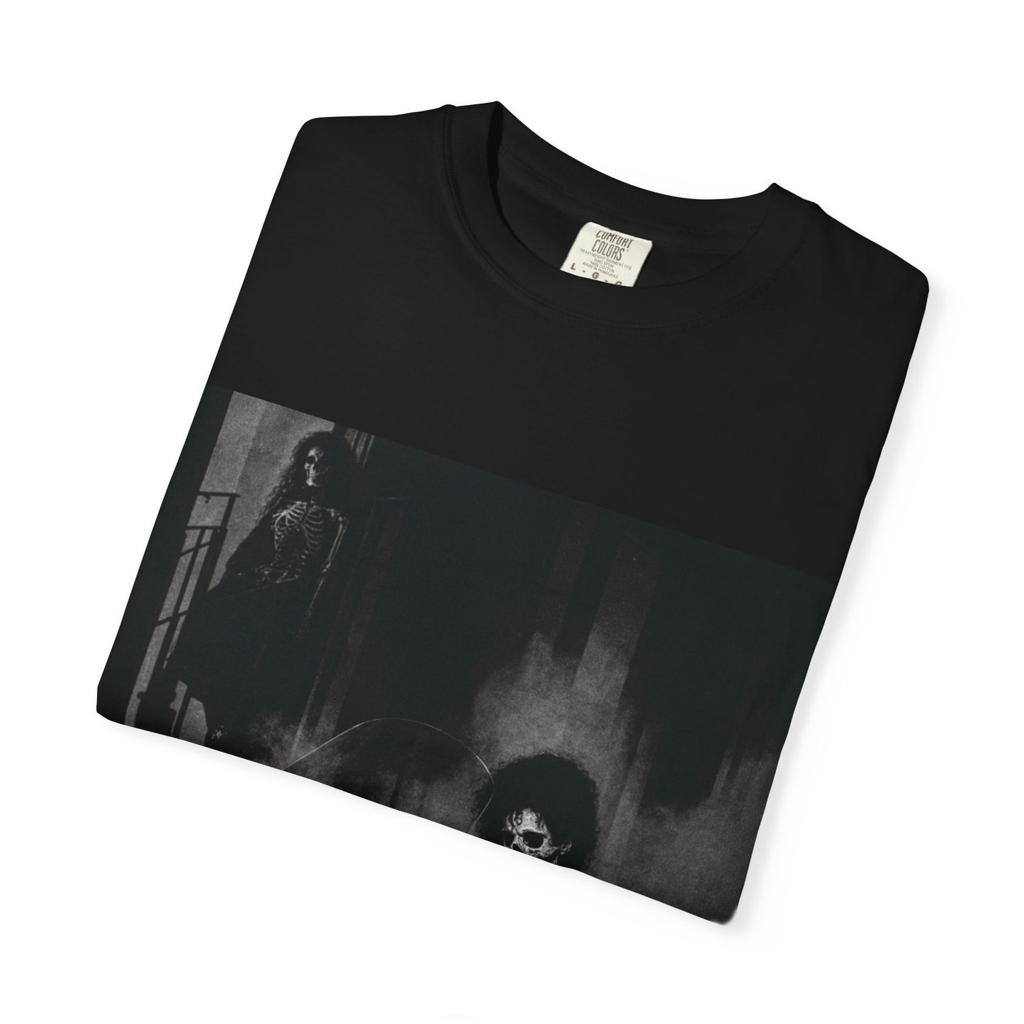 Purple T-Shirt — Green Enkd Society Garment-Dyed Retro Music Tee