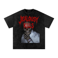 Jealousy Kills Snow Washed Tee