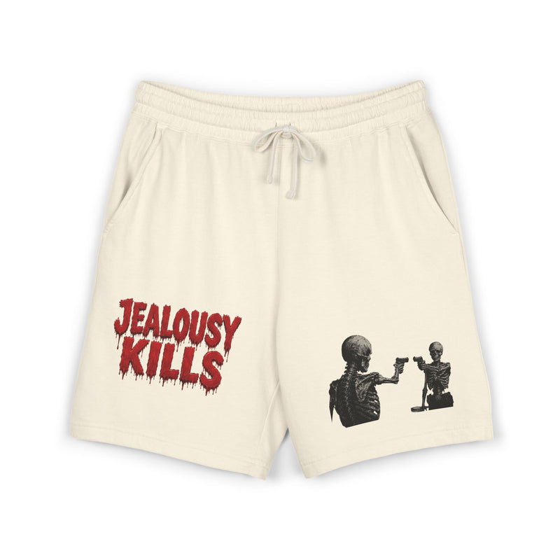 Jealousy Kills Skeleton Sweat Shorts