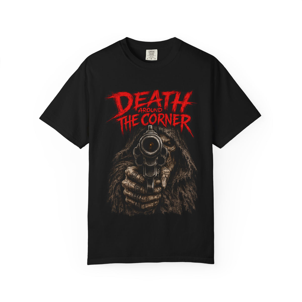 Death Around the Corner Skull Tee